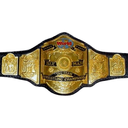 NWA Six Man Tag Team Championship Replica Belt