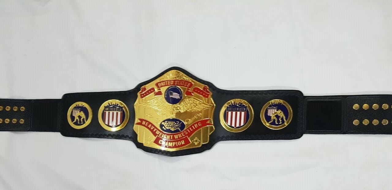 NWA United States Heavyweight Championship Title Belt Replica Adult Size