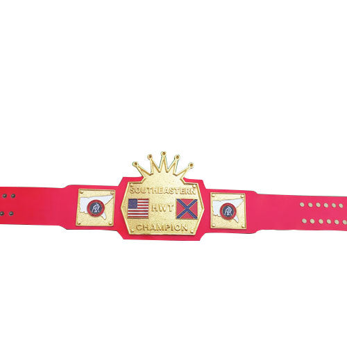 NWA Southeastern Tag Championship Title Belt Jerry Stubbs Championship Belt WWF Belt