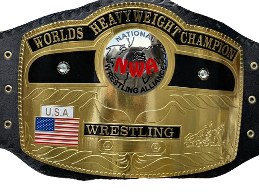 NWA Domed Globe World Heavyweight Wrestling Championship Replica Tittle Belt 2MM