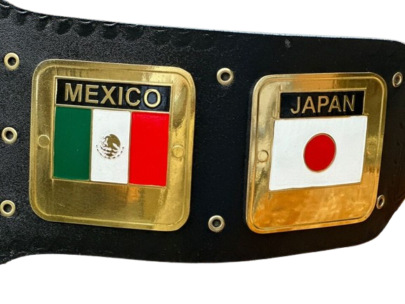 NWA Domed Globe World Heavyweight Wrestling Championship Replica Tittle Belt 2MM