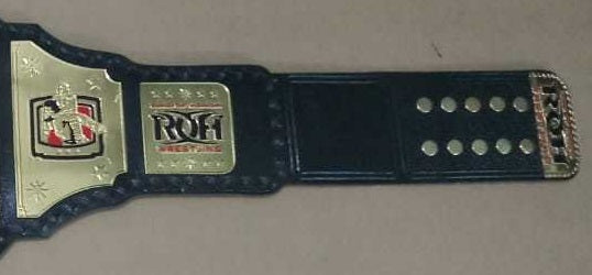 New Ring Of Honor World Wrestling Championship Title Belt