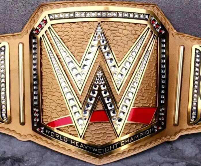 New World Heavyweight Championship Wrestling Golden Replica Title Belt 2MM Brass