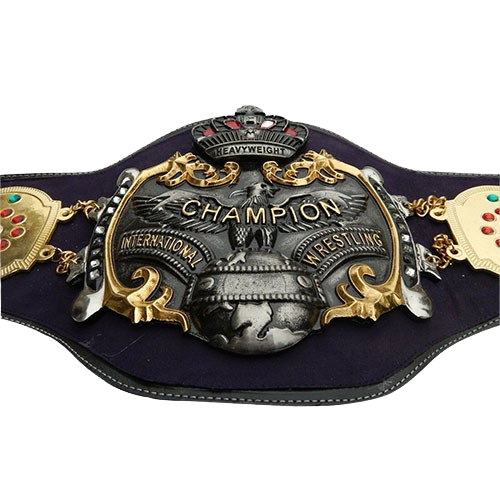 Old NWA International Heavyweight Wrestling Champion Belt