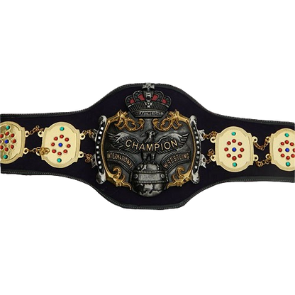 Old NWA International Heavyweight Wrestling Champion Belt