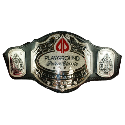 Poker Playground Main Event Championship Belt