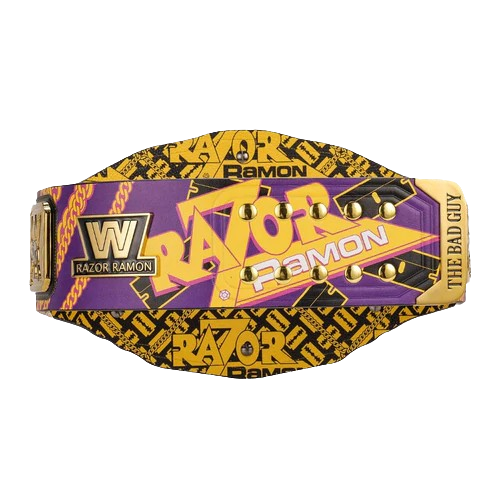 Razor Ramon Signature Series Championship Replica Title