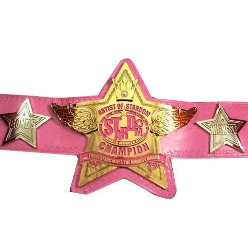 Stardom Six Person Tag Team Titles Japanese Belts Highest Art Bonds Wonder Ring