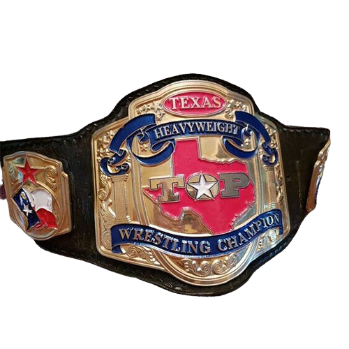 Texas Top Heavyweight Wrestling Champion Belt