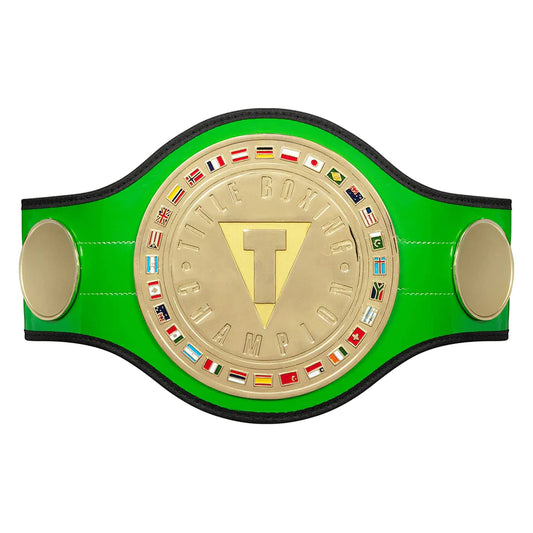 Title Boxing Green Championship Belt