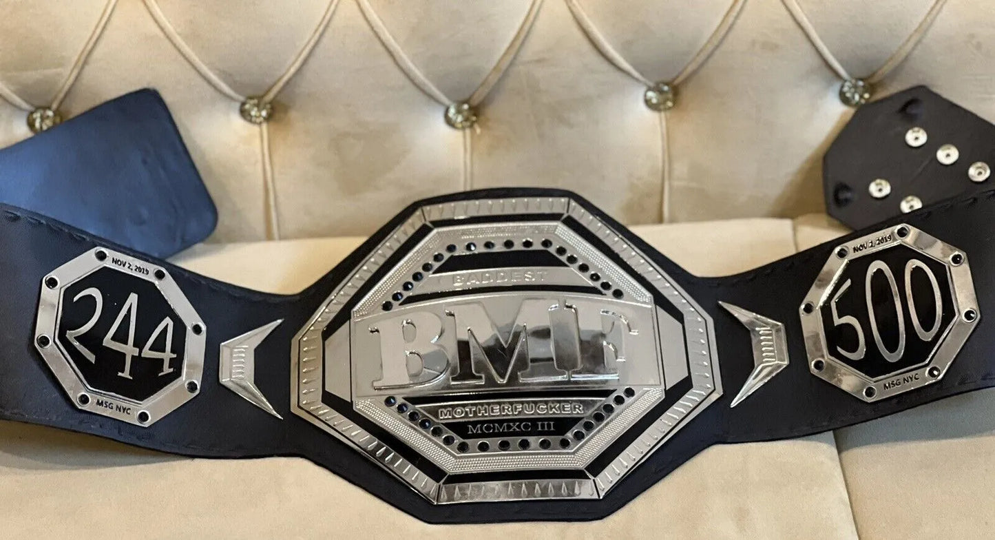 UFC 244 BMF Wrestling Championship Title Belt