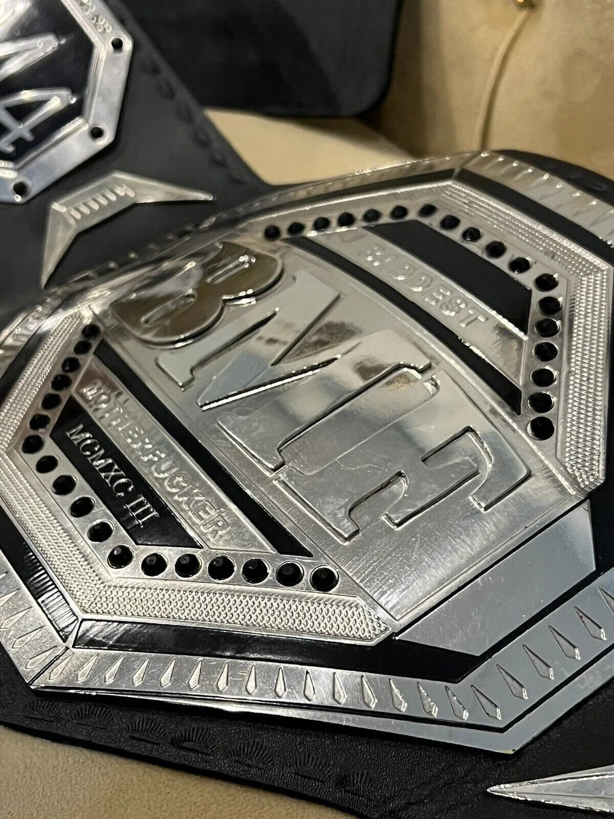 UFC 244 BMF Wrestling Championship Title Belt