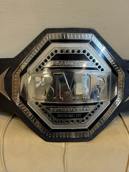 UFC 244 BMF Wrestling Championship Title Belt