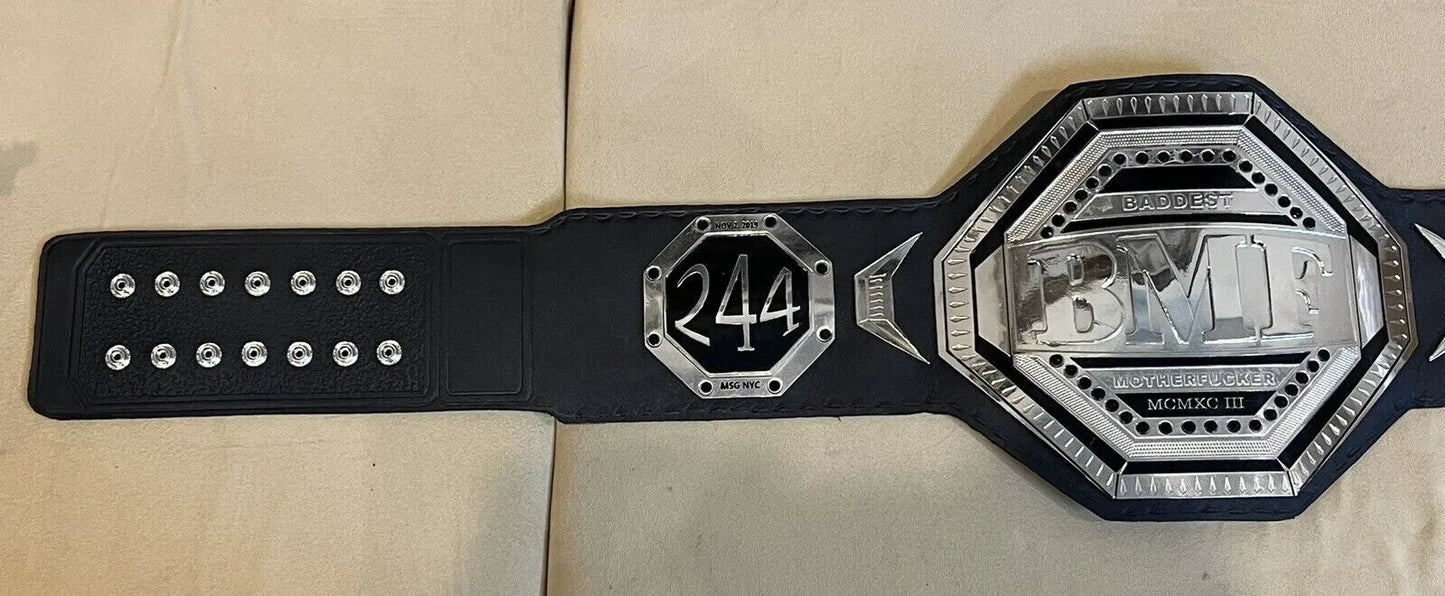 UFC 244 BMF Wrestling Championship Title Belt