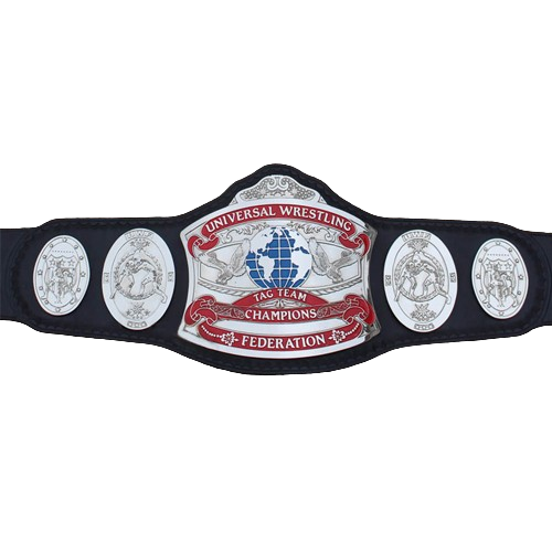 UWF Tag Team Heavyweight Championship Replica Title Belt