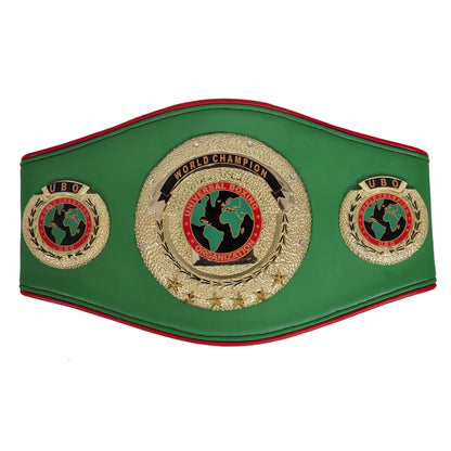 Ubo Title Boxing World Championship Belt