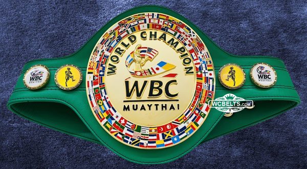 WBC Muay thai World Boxing Champion Belt