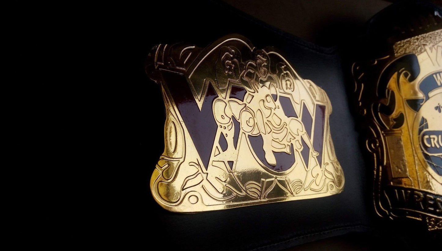 WCW Cruiserweight Wrestling Championship Belts