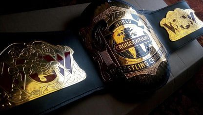 WCW Cruiserweight Wrestling Championship Belts