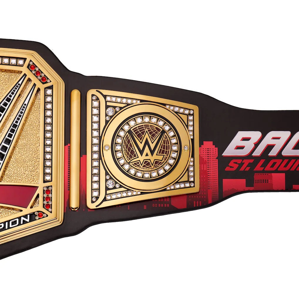 WWE Backlash 2025 St. Louis Undisputed Championship Belt
