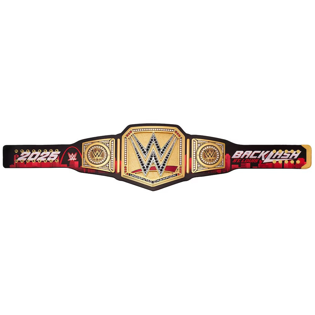 WWE Backlash 2025 St. Louis Undisputed Championship Belt