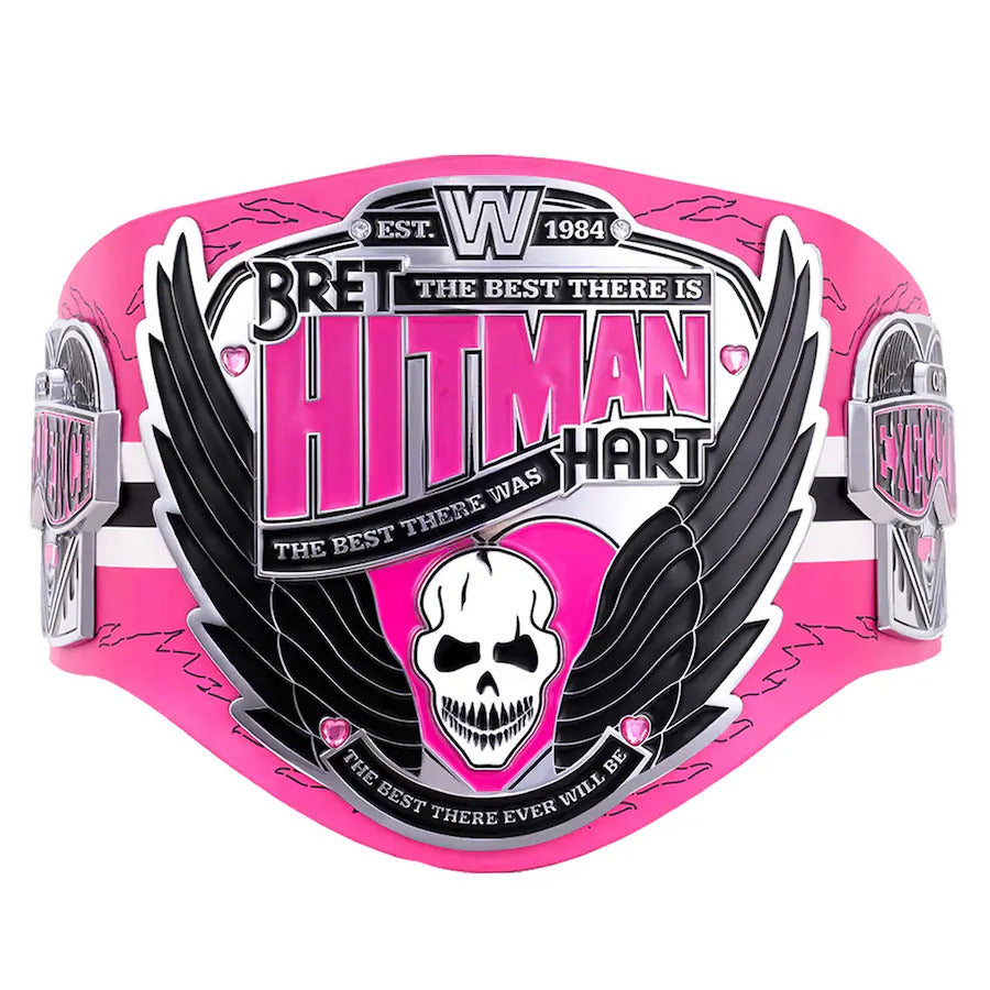 WWE Bret Hart Legacy Championship Replica Title Belt