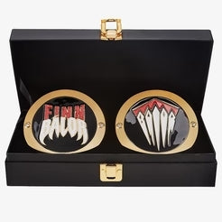 WWE Finn Balor Championship Belt Side Plates Box Set