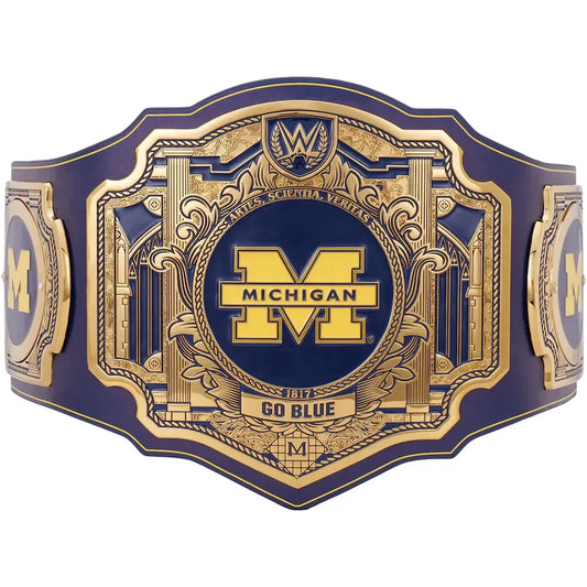 WWE-Michigan-Wolverines-WWE-Legacy-Championship-Title-Belt (1)