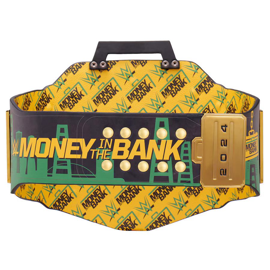 WWE Money in the Bank 2024 Limited Edition Championship Replica Title Belt