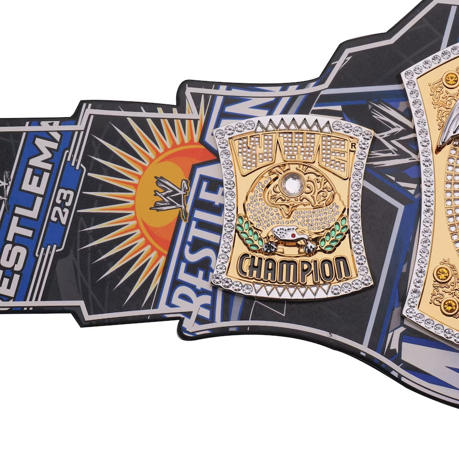 WWE Spinner 40 Years Of WrestleMania Replica Title Belt