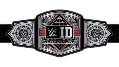 WWE ID Men's Championship Title Belt 
