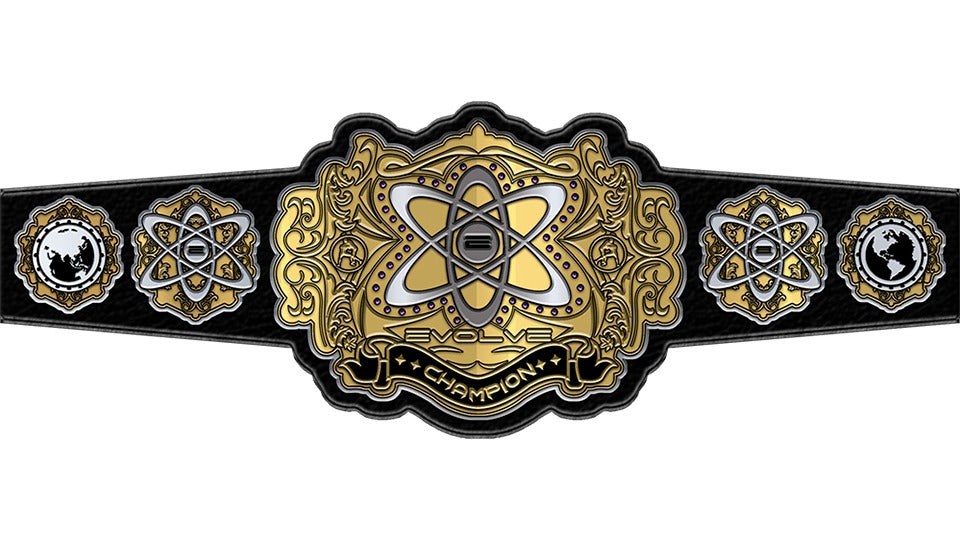 WWE Evolve Championship Title Belt