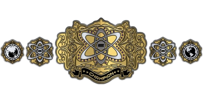WWE Evolve Championship Title Belt