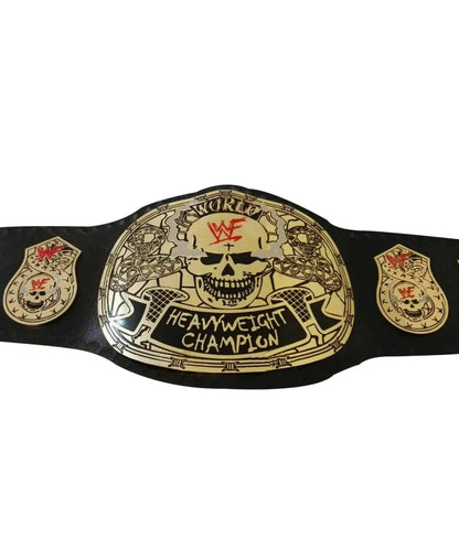 WWF Stone Cold Wrestling Championship 4mm  Smoking Skull  Belt