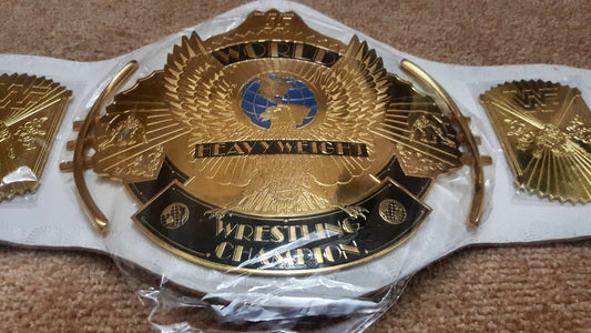WWF Winged Eagle Heavyweight Wrestling Championship Leather Belt Replica