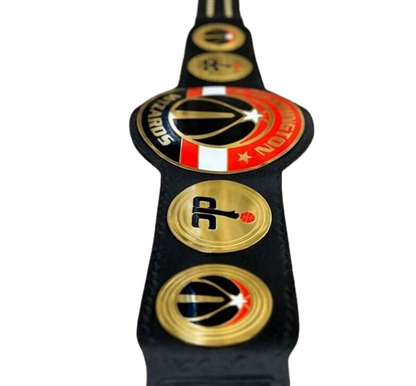 Washington Wizard NBA Championship Belt Adult Size 2mm Brass Original Leather