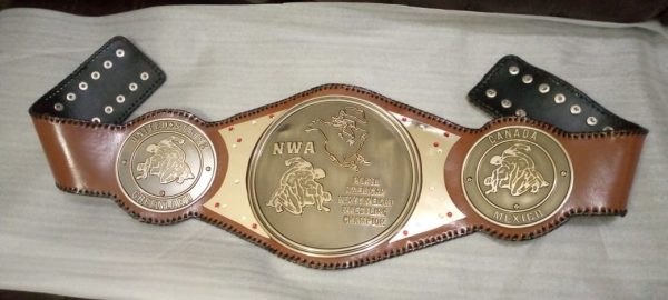 NWA North American Heavyweight Title Tri State Mid South Champion Belt Old