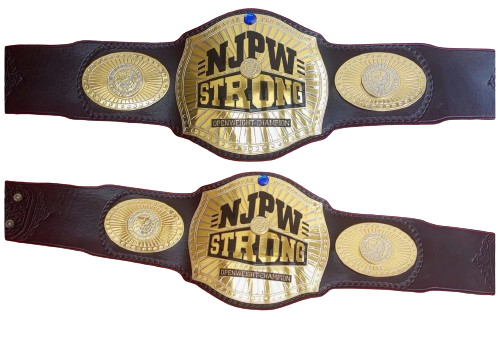 NJPW Strong Openweight Championship revealed Champion Belt IWGP Tom Lawlor