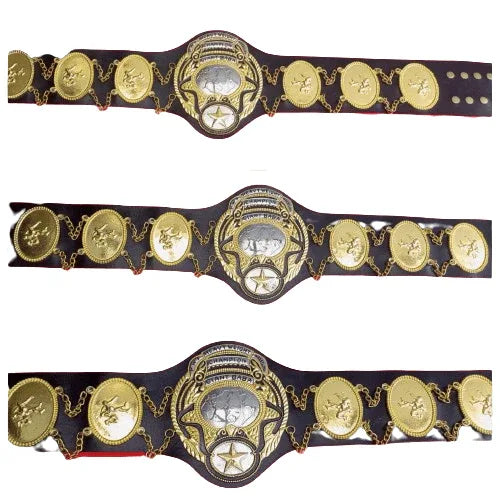 All Japan Pro-Wrestling PWF Asia Wrestling Championship Title Belt All Japan Pro-Wrestling PWF Asia Wrestling Championship Title Belt