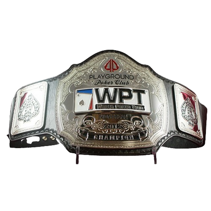 World Poker Tour Playground Poker Championship Belt