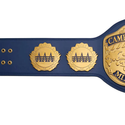 AAA World Mixed Tag Team Championship Belt Replica