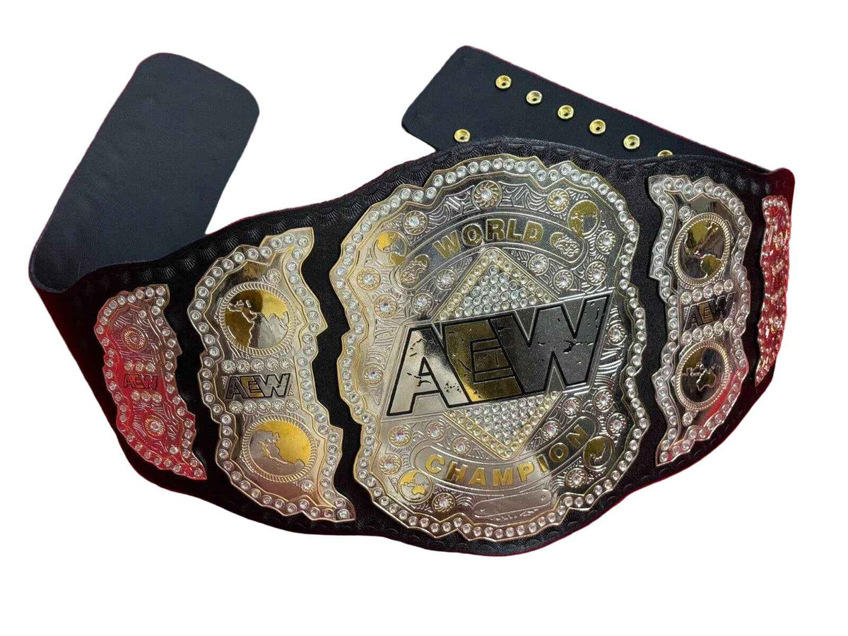 AEW World Wrestling Championship Title Replica Belt
