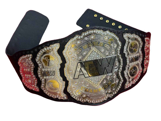 AEW World Wrestling Championship Title Replica Belt