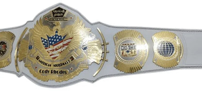 American Nightmare Cody Rhodes Championship Title Belt Replica - WWF Belt