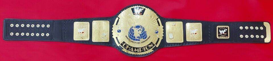 Attitude Era Scratch Logo Big Eagle Championship Title Belt - WWF Belt