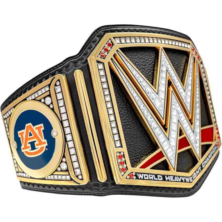 Auburn Tigers WWE Championship Replica Title Belt - WWF Belt
