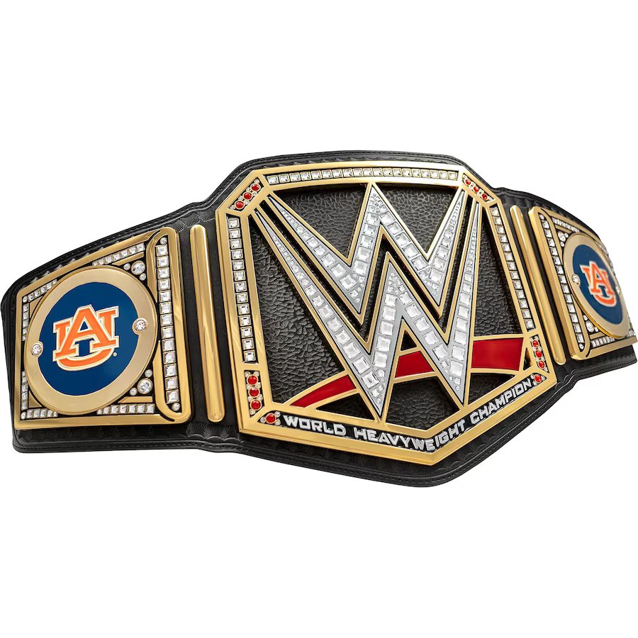 Auburn Tigers WWE Championship Replica Title Belt