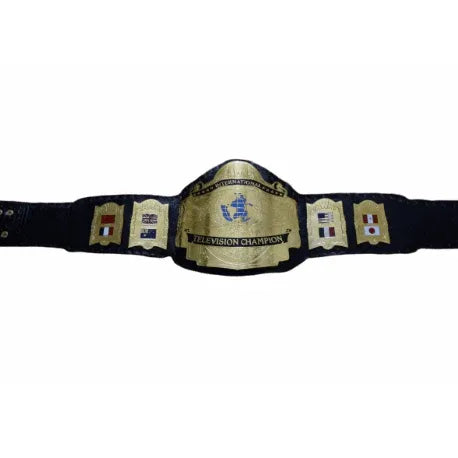 AWA International Television Championship Replica Title Belt - WWF Belt