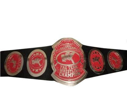AWA Southern Tag Team Wrestling Championship Title Belt - WWF Belt