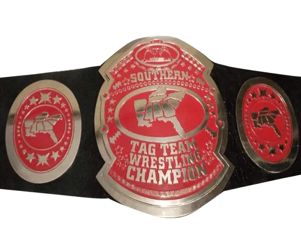 AWA Southern Tag Team Wrestling Championship Title Belt - WWF Belt